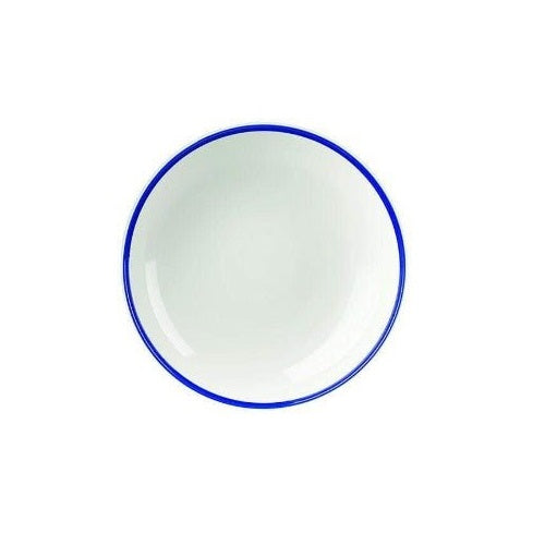 Churchill Retro Blue Coupe Bowl 24.8cm/9.8" - Coffeecups.co.uk