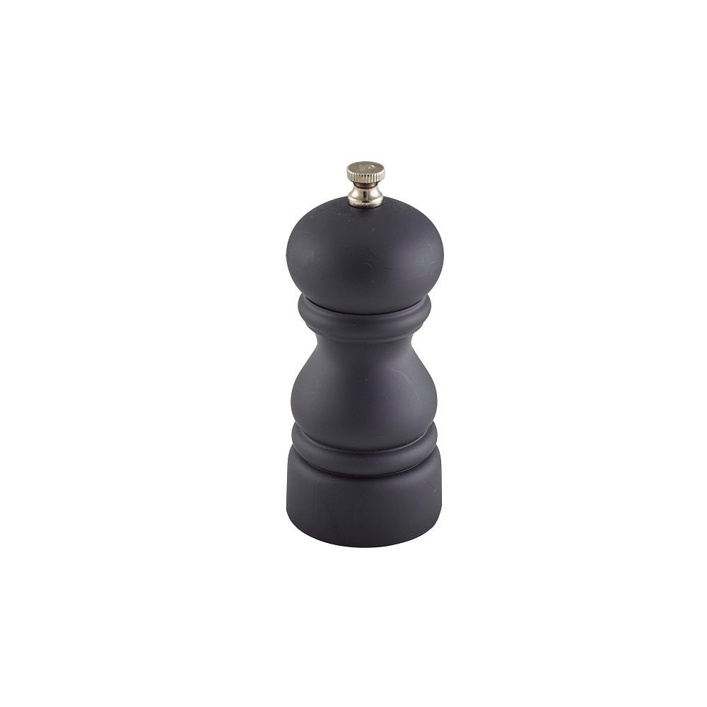Genware Matt Salt Or Pepper Grinder 12.7cm - Coffeecups.co.uk