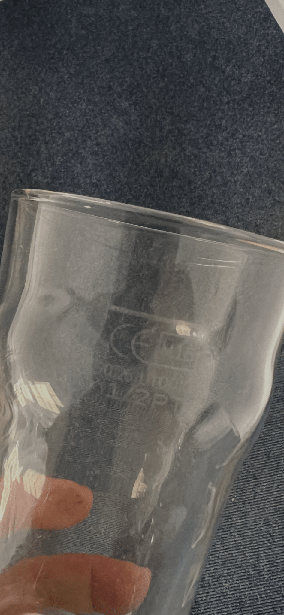 Nonic Beer Glass 12oz Lined at 10oz - Coffeecups.co.uk