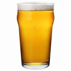 Nonic Beer Glass 12oz Lined at 10oz - Coffeecups.co.uk
