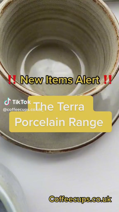 Terra Porcelain Saucer 11.5cm (fits 3oz cups)