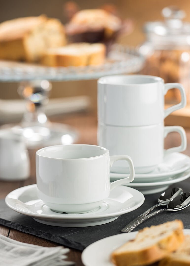 Titan Stacking Cup 7oz/200ml - Coffeecups.co.uk