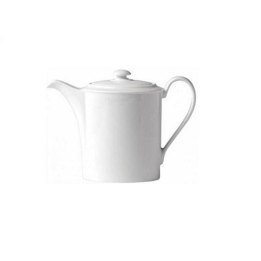 Wedgwood Vogue Bone China White Coffee Pot 10.5oz - Coffeecups.co.uk