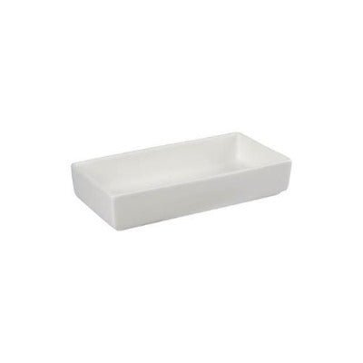 Academy Fine China Rectangular Deep Tray 15.5 x 8cm/6 x 3" - Coffeecups.co.uk