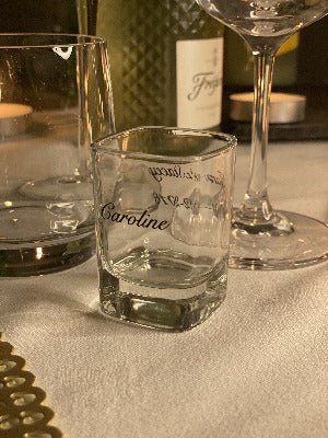 Borgonovo Cubic Shot Glass 2oz/57ml - Coffeecups.co.uk