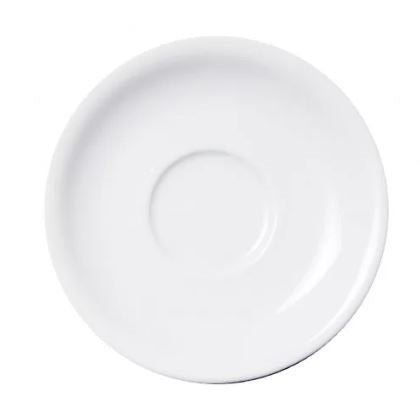 Campo 15cm White Saucer - Coffeecups.co.uk