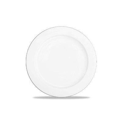 Churchill Alchemy White Rimmed Plate 20cm/7.9" - Coffeecups.co.uk