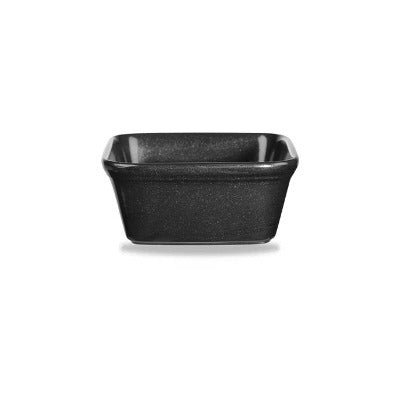 Churchill Black Square Pie Dish 15.8oz/449ml - Coffeecups.co.uk
