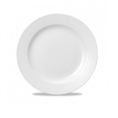 Churchill Classic White Rimmed Plate 23cm/9" - Coffeecups.co.uk