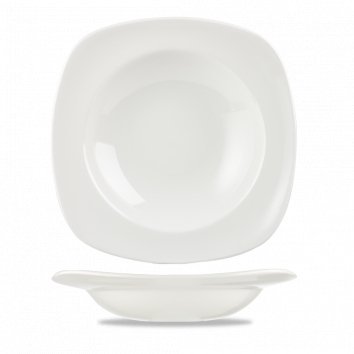 Churchill Equation Square Pasta Bowl 28 x 28cm/11 x 11" 596ml/20.98oz - Coffeecups.co.uk