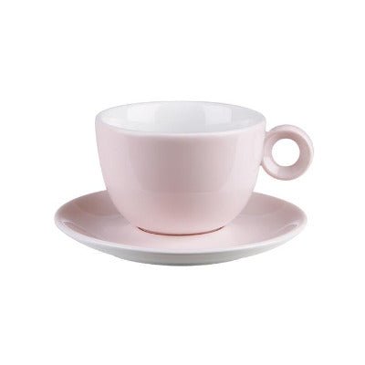 Costa Verde Cafe Cappuccino Saucers 16cm (Fits 8oz & 12oz Cups) - Coffeecups.co.uk