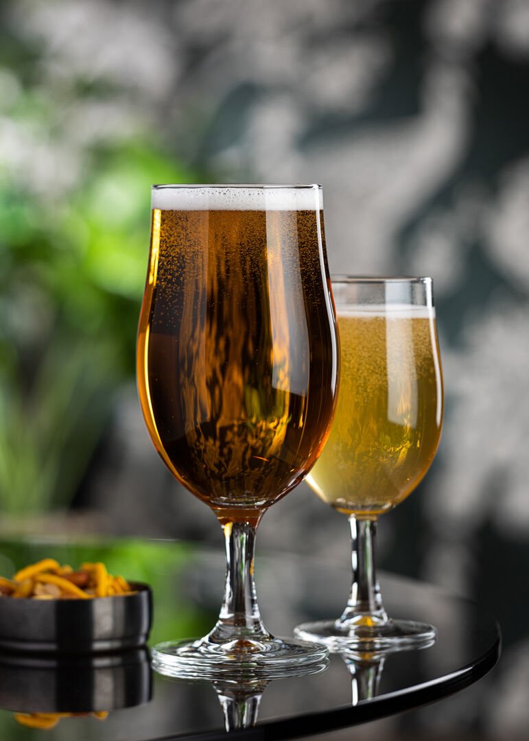 Draft Stemmed Beer Glass 13.5oz/400ml (CE Marked) Lined at 10oz - Coffeecups.co.uk