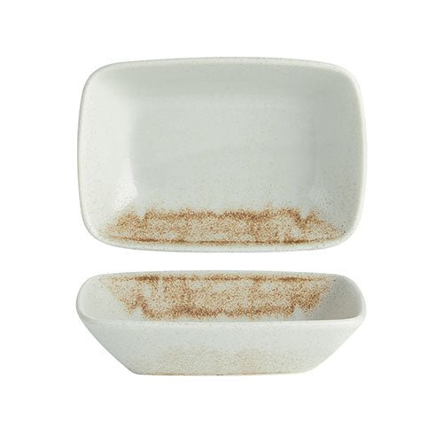 Fusion Rect Dish 17 x 12cm 6.5 x 4.75" - Coffeecups.co.uk