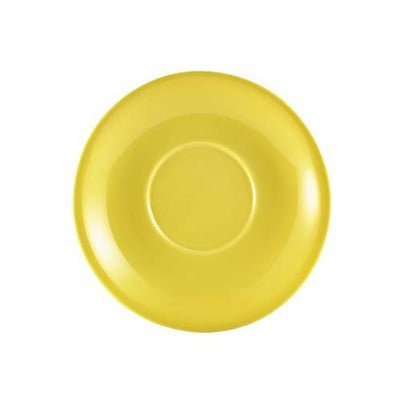 GenWare Colours Cappuccino Saucer 16cm/6.3" - Coffeecups.co.uk
