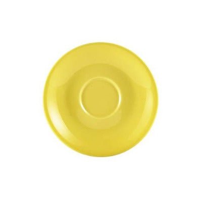 GenWare Colours Espresso Saucers 12cm/4.7" - Coffeecups.co.uk