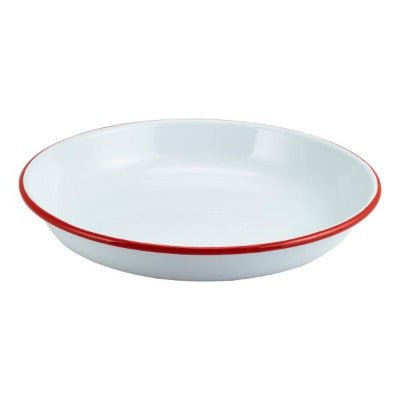 GenWare Enamel Rice/Pasta Plates 24cm/9.4" - Coffeecups.co.uk