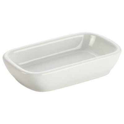 GenWare Porcelain Ellipse Dish 12.5 x 7cm - Coffeecups.co.uk