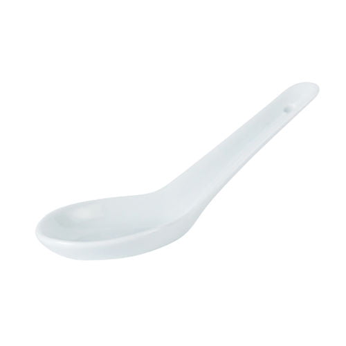 Porcelite Chinese Spoon 290210 14cm/5.5" - Coffeecups.co.uk