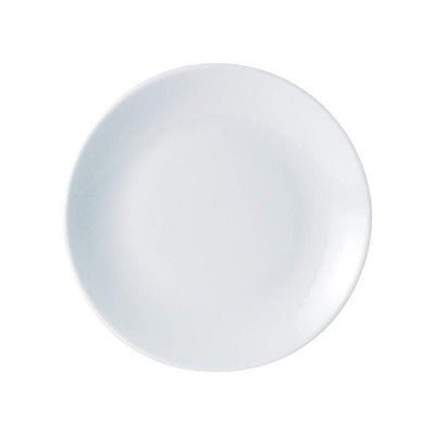 Porcelite Coupe Plate 26cm/10.2" - Coffeecups.co.uk