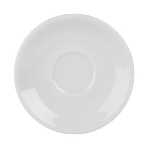 Porcelite Espresso Saucer 12cm/4.7" - Coffeecups.co.uk