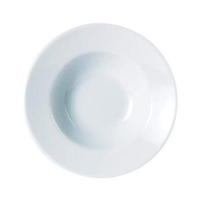 Porcelite Pasta Plate 25cm/9.8" - Coffeecups.co.uk