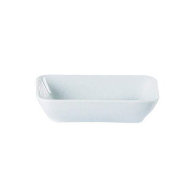 Porcelite Rectangular Dish 13 x 9.5cm/5.1 x 3.7" - Coffeecups.co.uk
