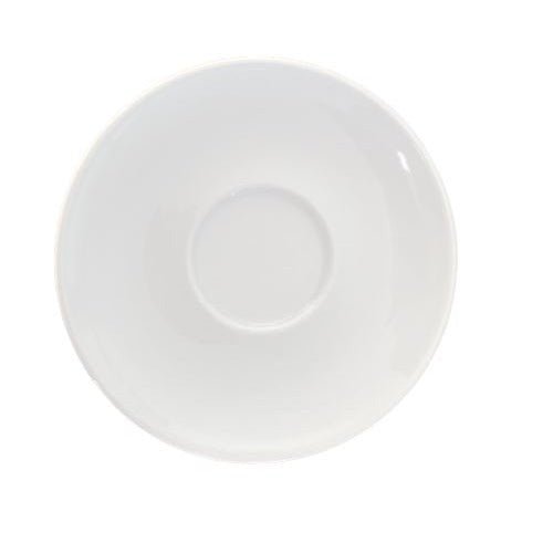 Porcelite Torino Espresso Saucer 12cm - Coffeecups.co.uk