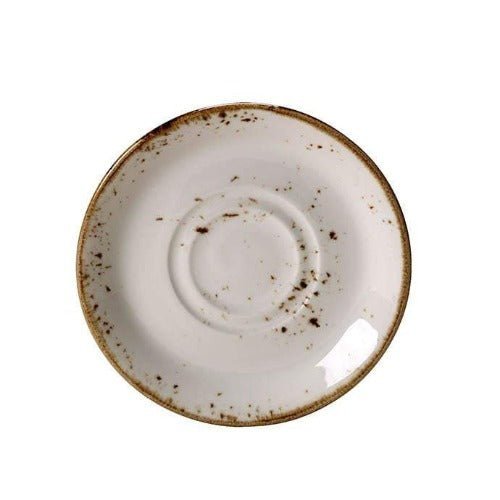 Steelite Craft Double Well Saucers 14.5cm/5.7" - Coffeecups.co.uk