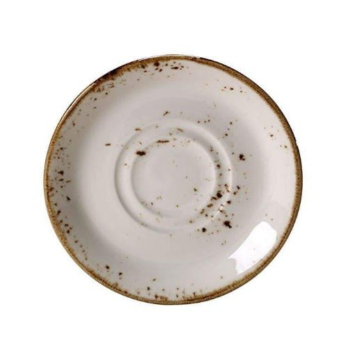 Steelite Craft Double Well Saucers 16.5cm/6.5" - Coffeecups.co.uk