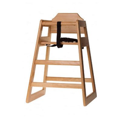 Tablecraft EU Regulation High Chair Natural - Unassembled - Coffeecups.co.uk