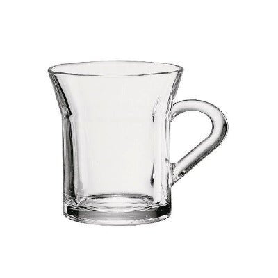 Tazzine Latte Flat Bottom Glass 11oz - Coffeecups.co.uk