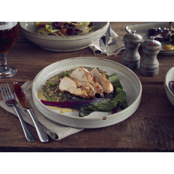 Terra Porcelain Presentation Plate 26cm - Coffeecups.co.uk