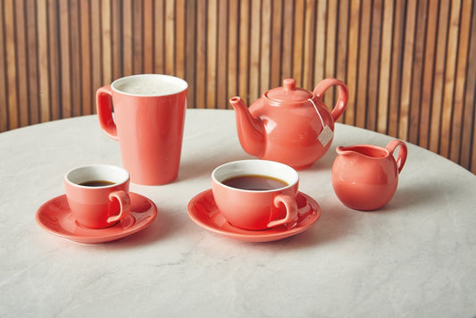 Genware Coral Beverage Range - Coffeecups.co.uk
