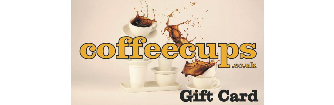 Gift Cards Now Available - Coffeecups.co.uk