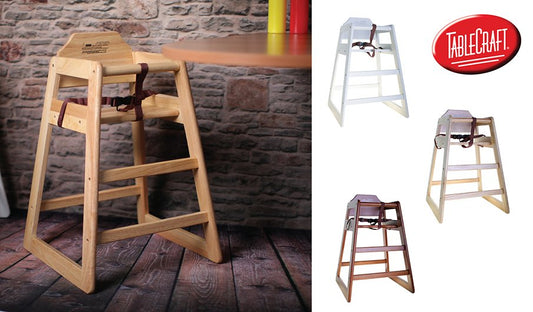 TableCraft High Chairs - Coffeecups.co.uk