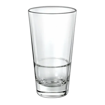 Borgonovo Conical Stacking highball glass 420ml. REDUCED TO CLEAR