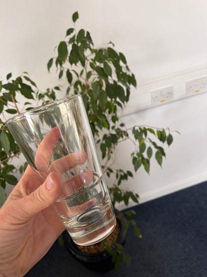Borgonovo Conical Stacking highball glass 420ml. REDUCED TO CLEAR