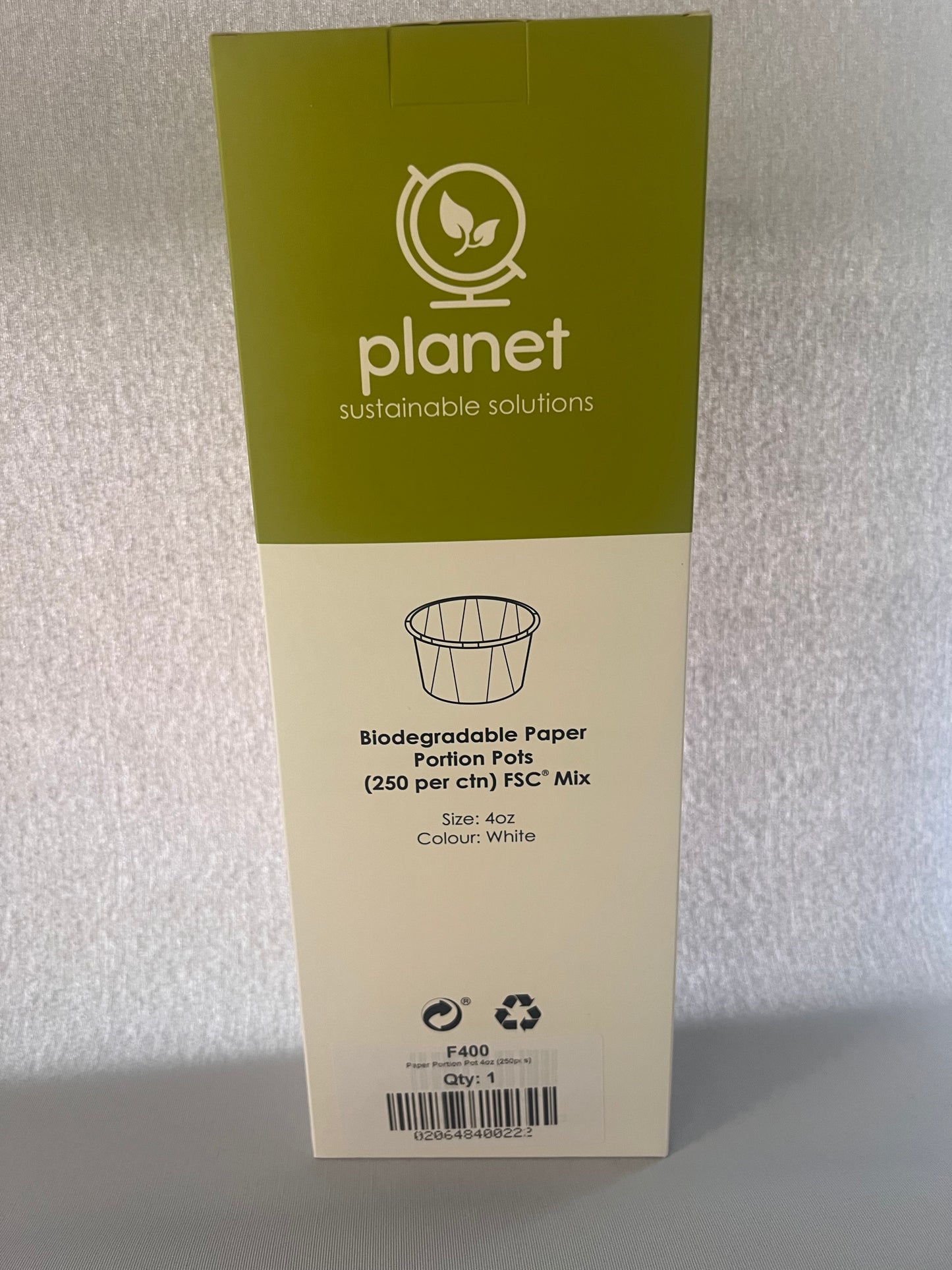 Paper Portion Pot 4oz (250pcs)