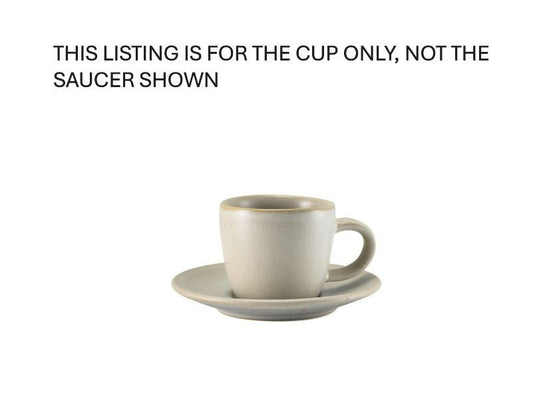 Antigo Stoneware Barley Espresso Cup 9cl/ 3oz - Coffeecups.co.uk