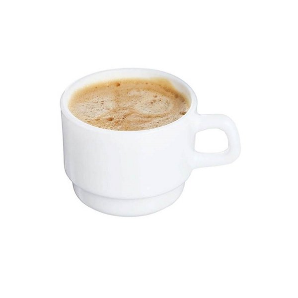 Arcoroc Restaurant Stackable Cup 190ml - Coffeecups.co.uk