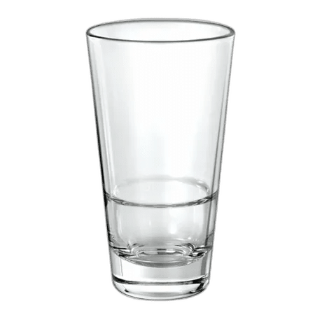Borgonovo Conical Stacking highball glass 420ml. REDUCED TO CLEAR - Coffeecups.co.uk
