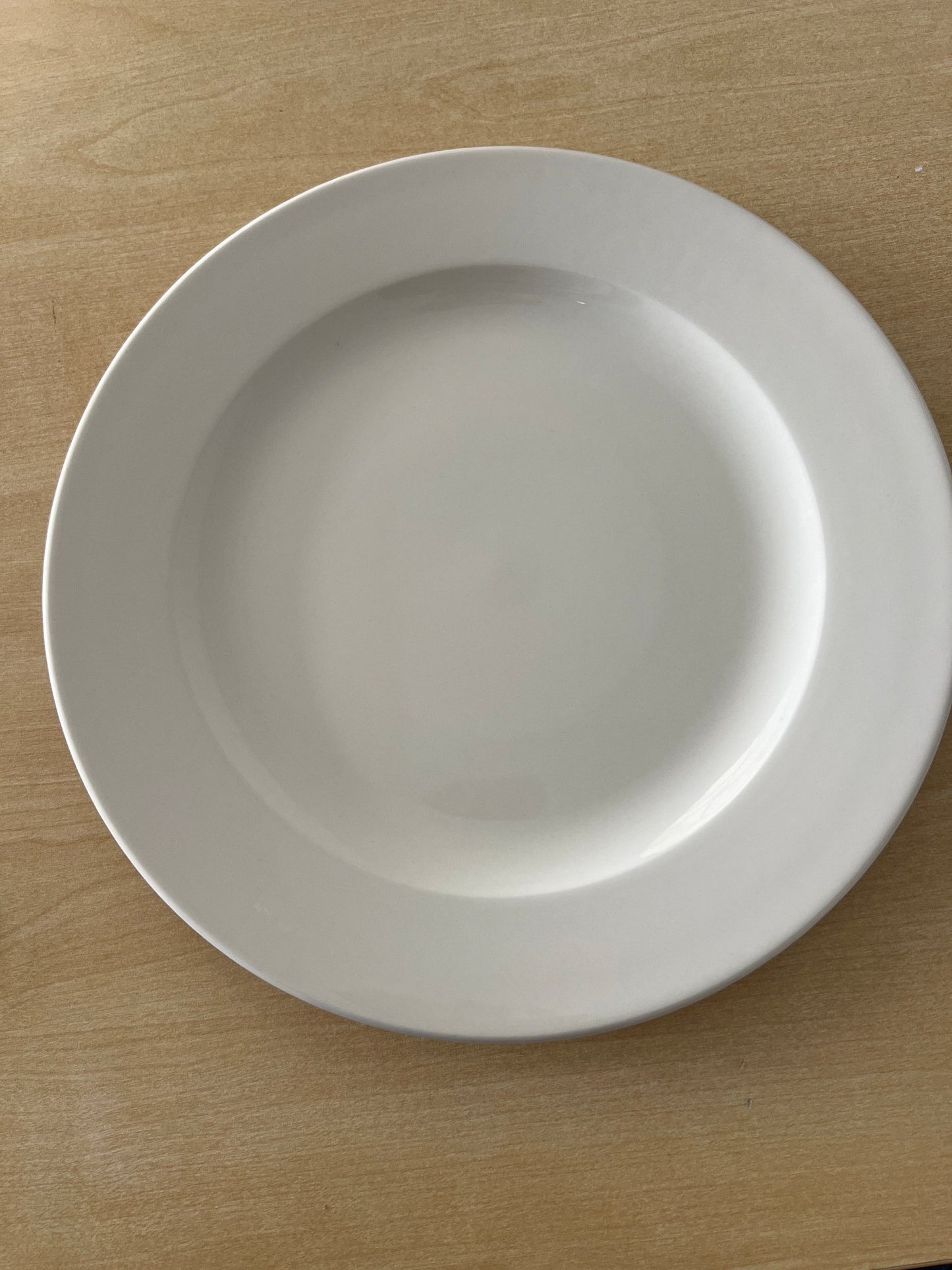 Churchill Profile White Plate 26.1cm/10.25" - Coffeecups.co.uk