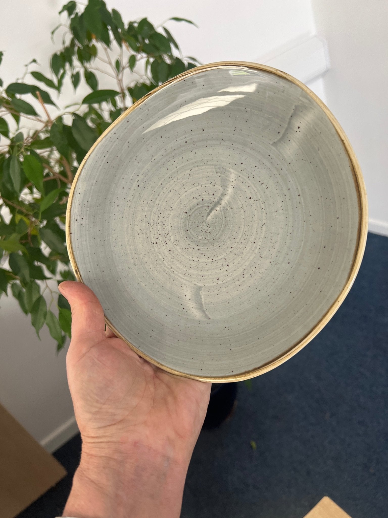 Churchill Stonecast Organic Round Plate 21cm/8.3" - Coffeecups.co.uk