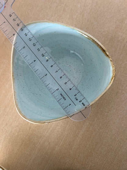 Churchill Stonecast Triangle Bowl 15.3cm/6" - Coffeecups.co.uk