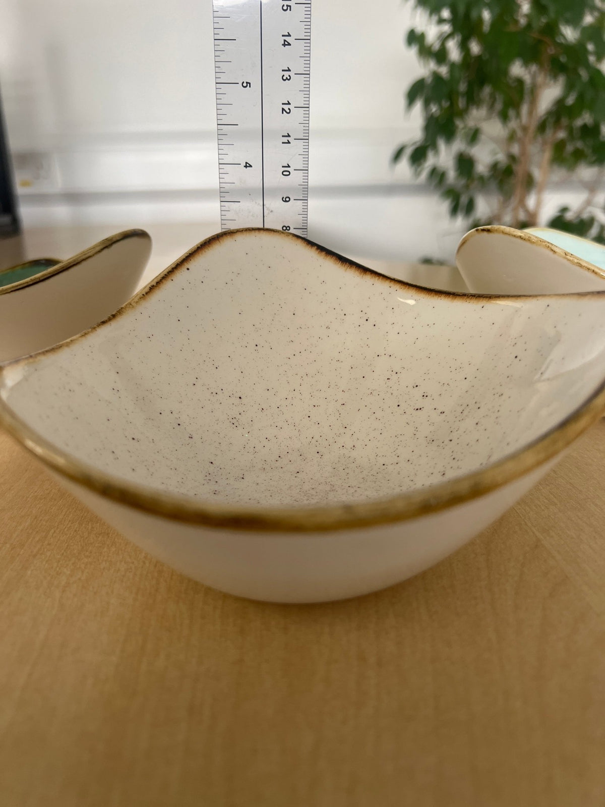 Churchill Stonecast Triangle Bowl 15.3cm/6" - Coffeecups.co.uk