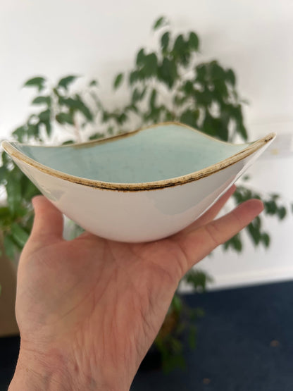 Churchill Stonecast Triangle Bowl 15.3cm/6" - Coffeecups.co.uk