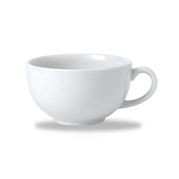 Churchill White Cafe Cappuccino Cup 10oz/280ml - Coffeecups.co.uk