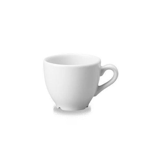 Churchill White Cafe Espresso Cup 3oz/85ml - Coffeecups.co.uk