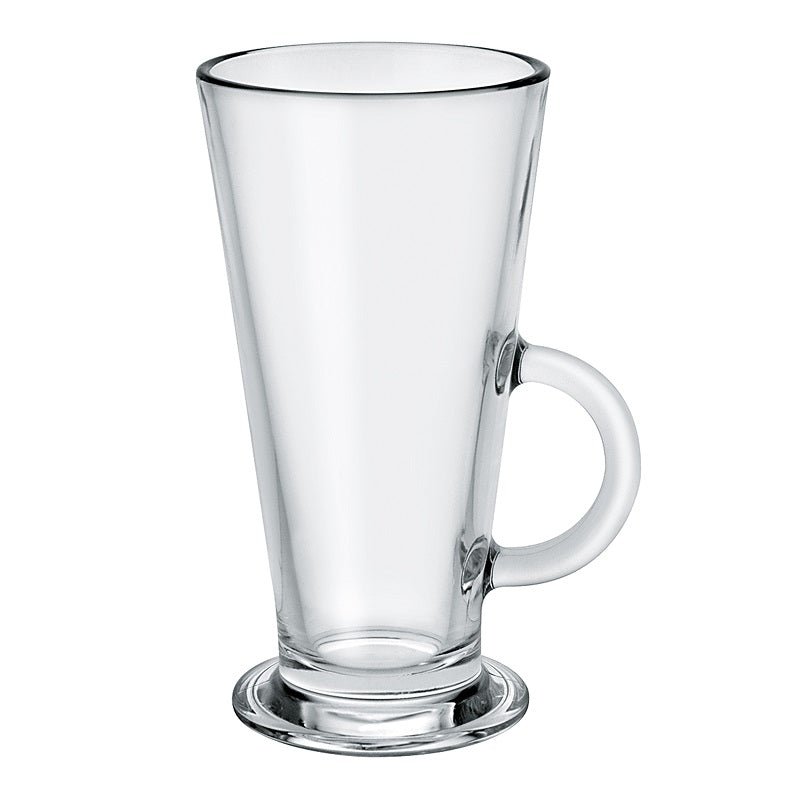 Conic V Shaped Latte Glass 9oz/255ml | Personalised – Coffeecups.co.uk