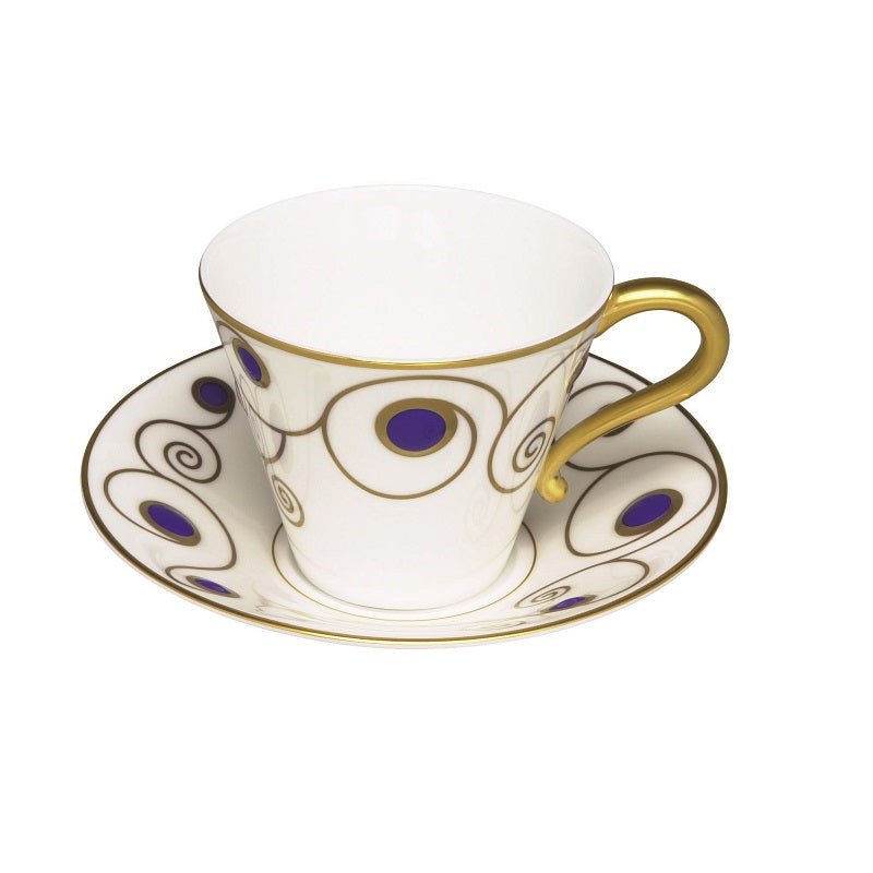 Elia Jewel Fine Bone China Tea Sets (2 Teacups & 2 Saucers) - Coffeecups.co.uk